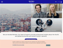 Tablet Screenshot of nordeamarkets.com